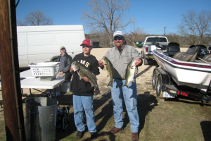 Dale and Jake - 1st place 25 lbs and Big Bass